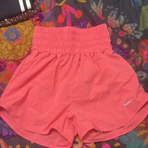 Nike Women's Vibrant Pink Athletic Shorts